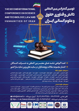 دومین کنفرانس بین المللی دانش و فناوری حقوق و علوم انسانی ایران